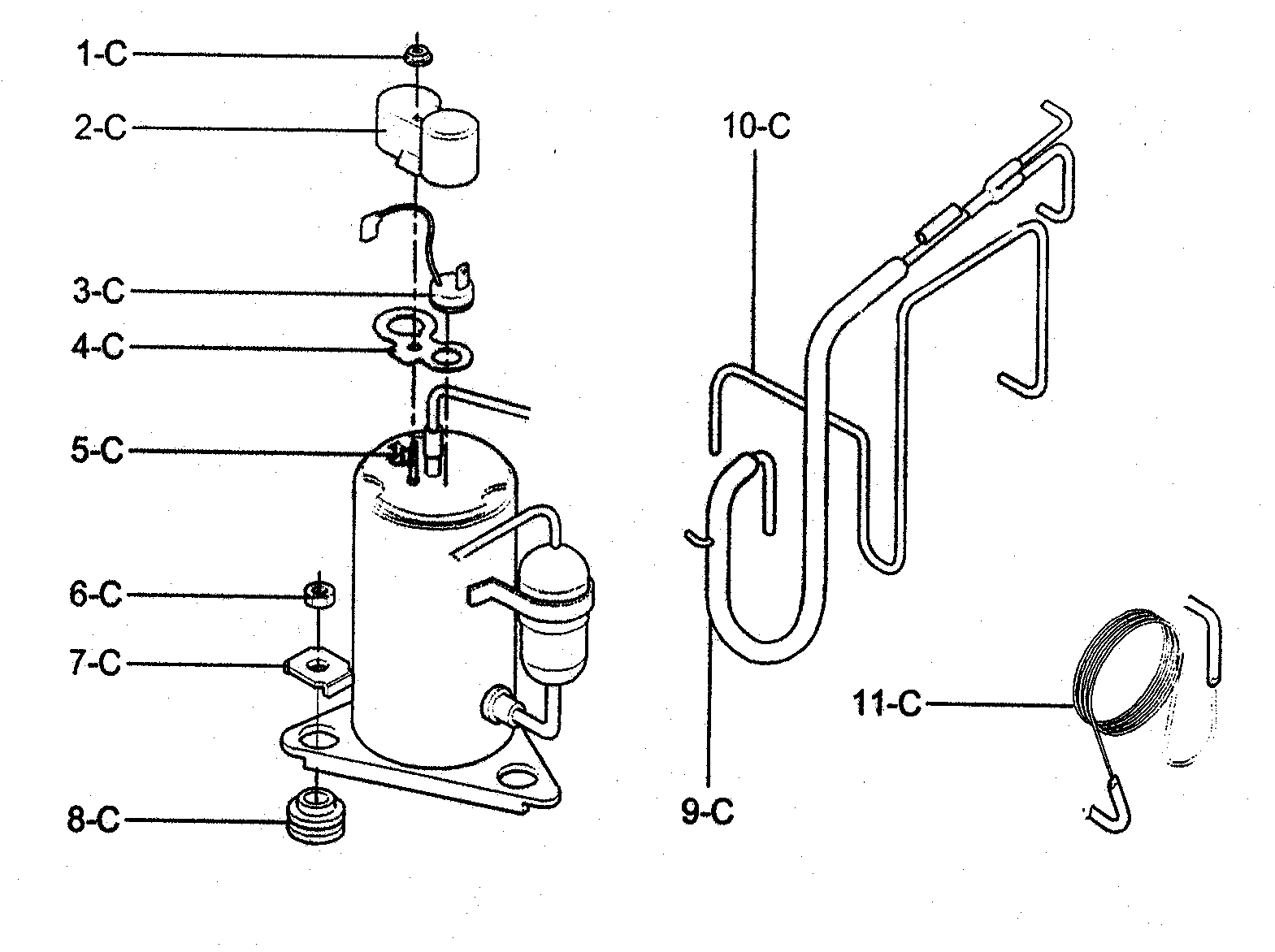 Compressor parts