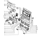 Magnavox FW-C555 cabinet parts diagram