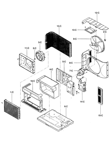 Air handling/cycle parts