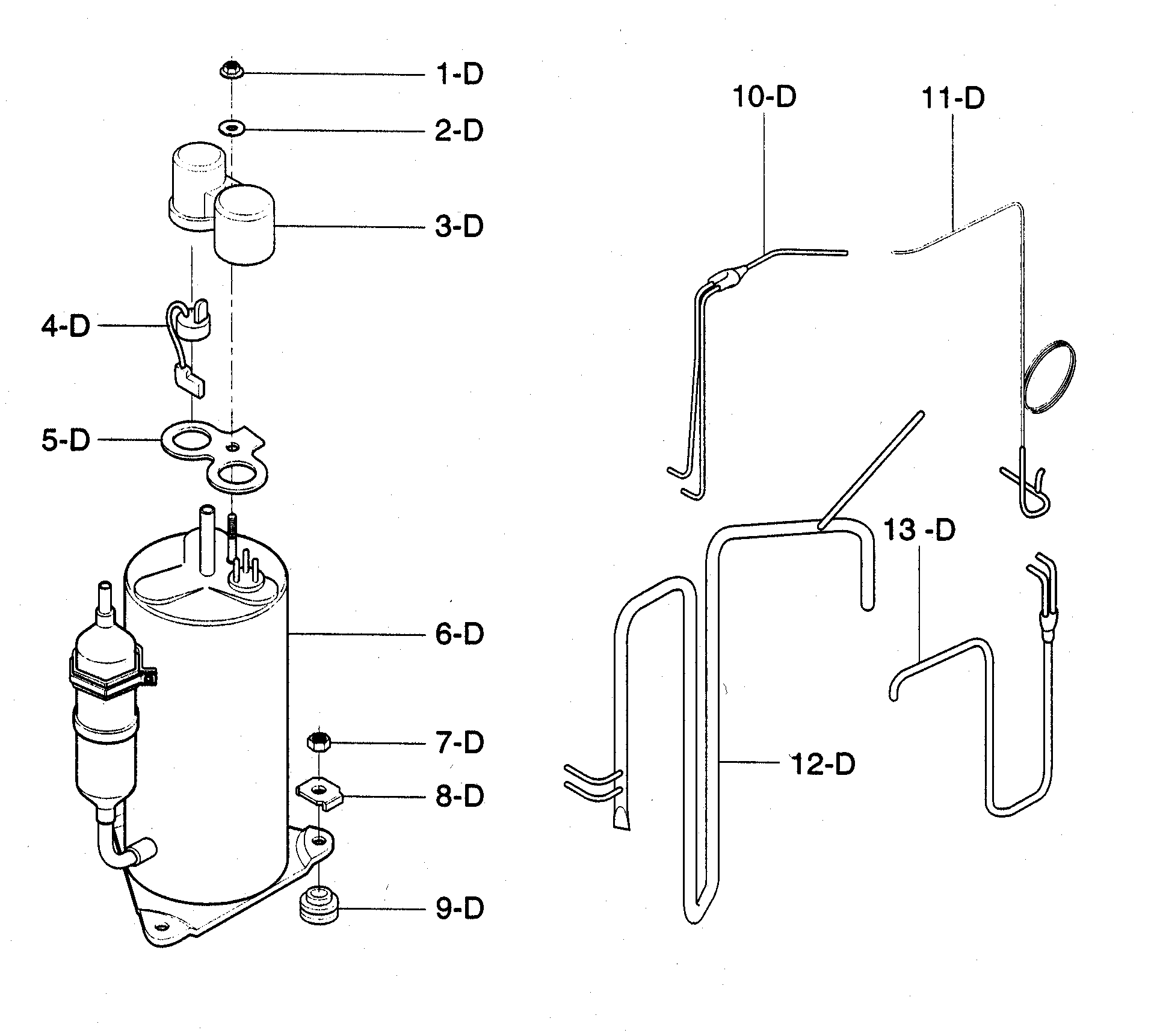Compressor parts