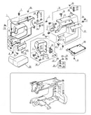 Rear cover unit