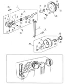 Upper shaft unit