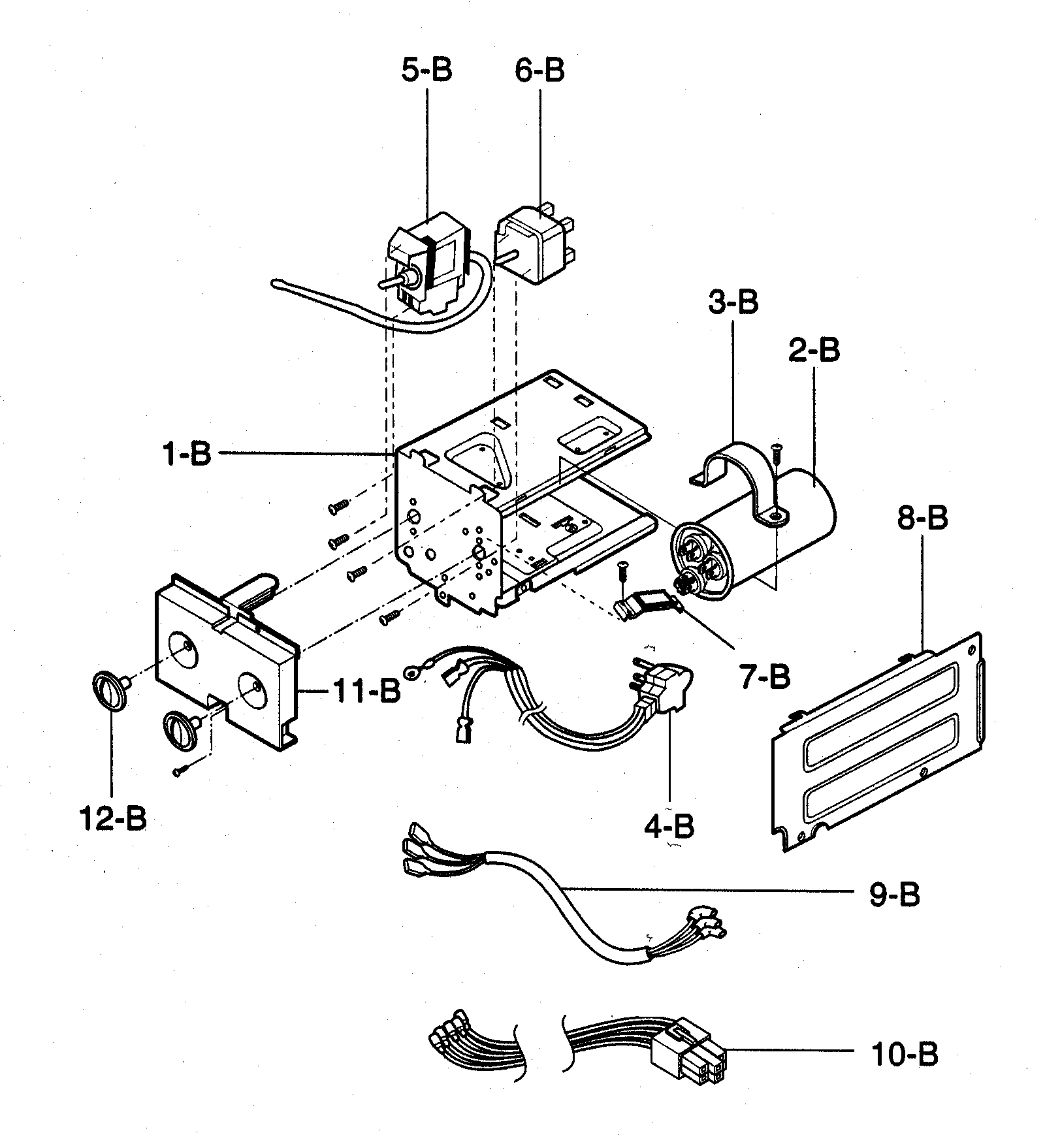 Control box assy