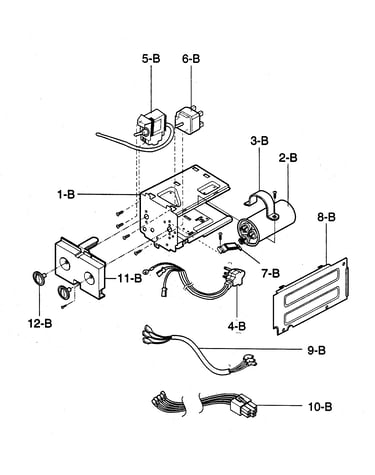 Control box assy