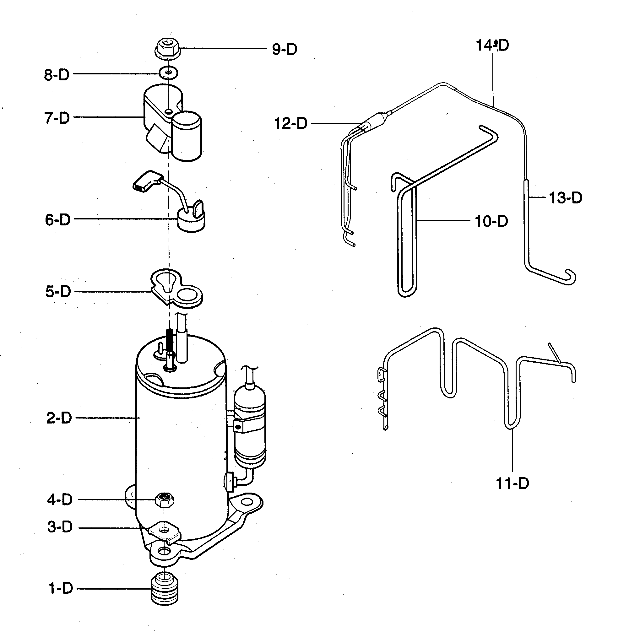 Compressor parts