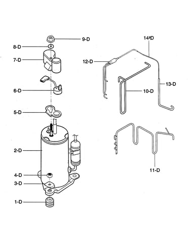 Compressor parts