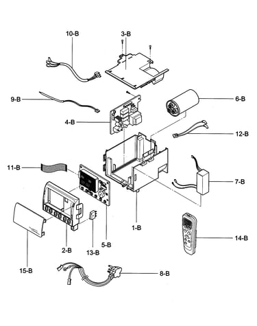 Control box assy