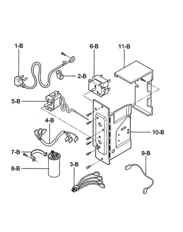 Control box assy