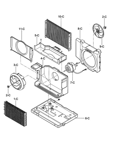 Air handling/cycle parts