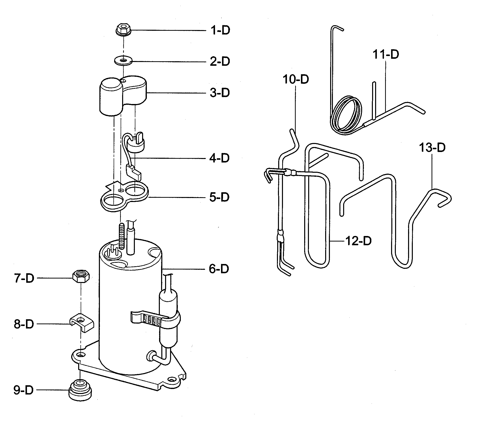 Compressor parts