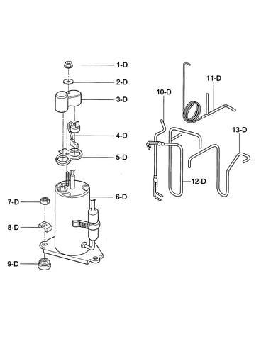 Compressor parts
