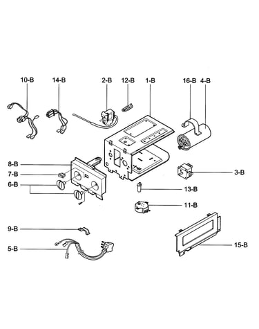Control box assy