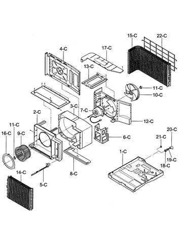 Air handling/cycle parts