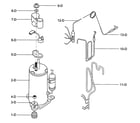 Kenmore 58072089200 compressor parts diagram