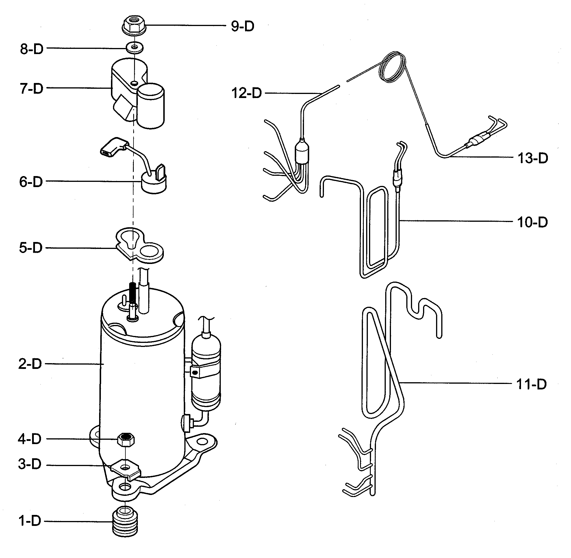 Compressor parts