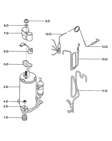 Compressor parts
