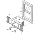 Kenmore 58072089200 installation kit assy diagram