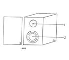 Cerwin-Vega E-705 speaker diagram