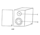 Cerwin-Vega E-706 speaker diagram