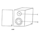 Cerwin-Vega E-708 speaker diagram