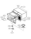 Oven cavity parts