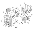Sony KV-20FV300 cabinet parts diagram