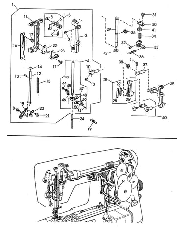 Needle assy
