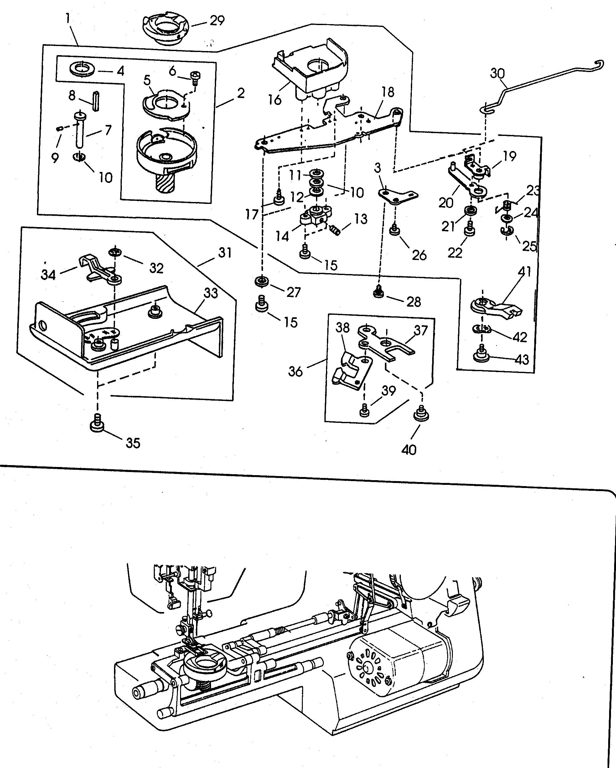 BOBBIN ASSY