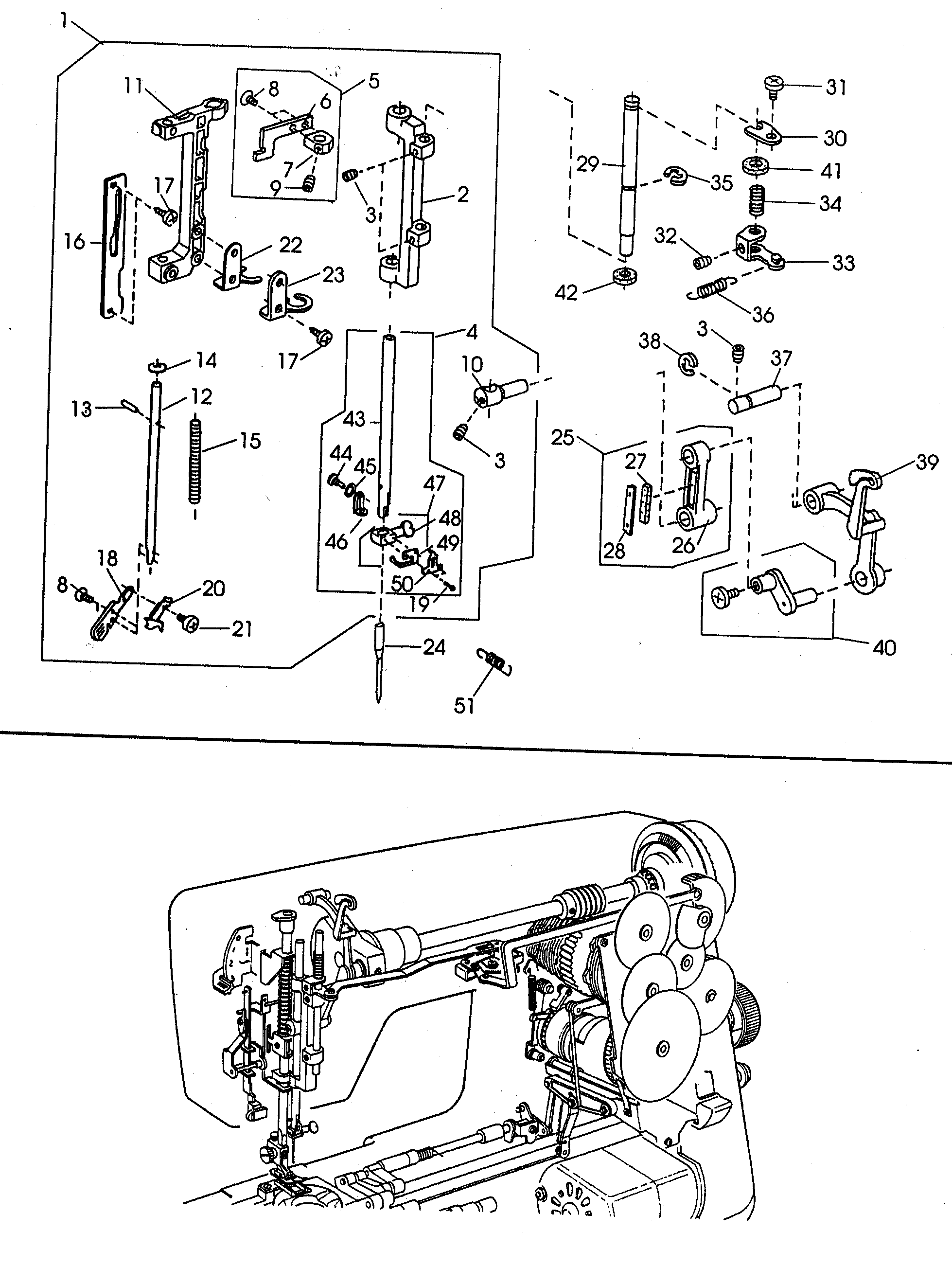 Needle assy