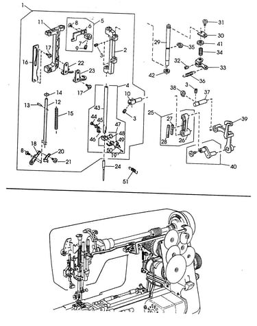 Needle assy