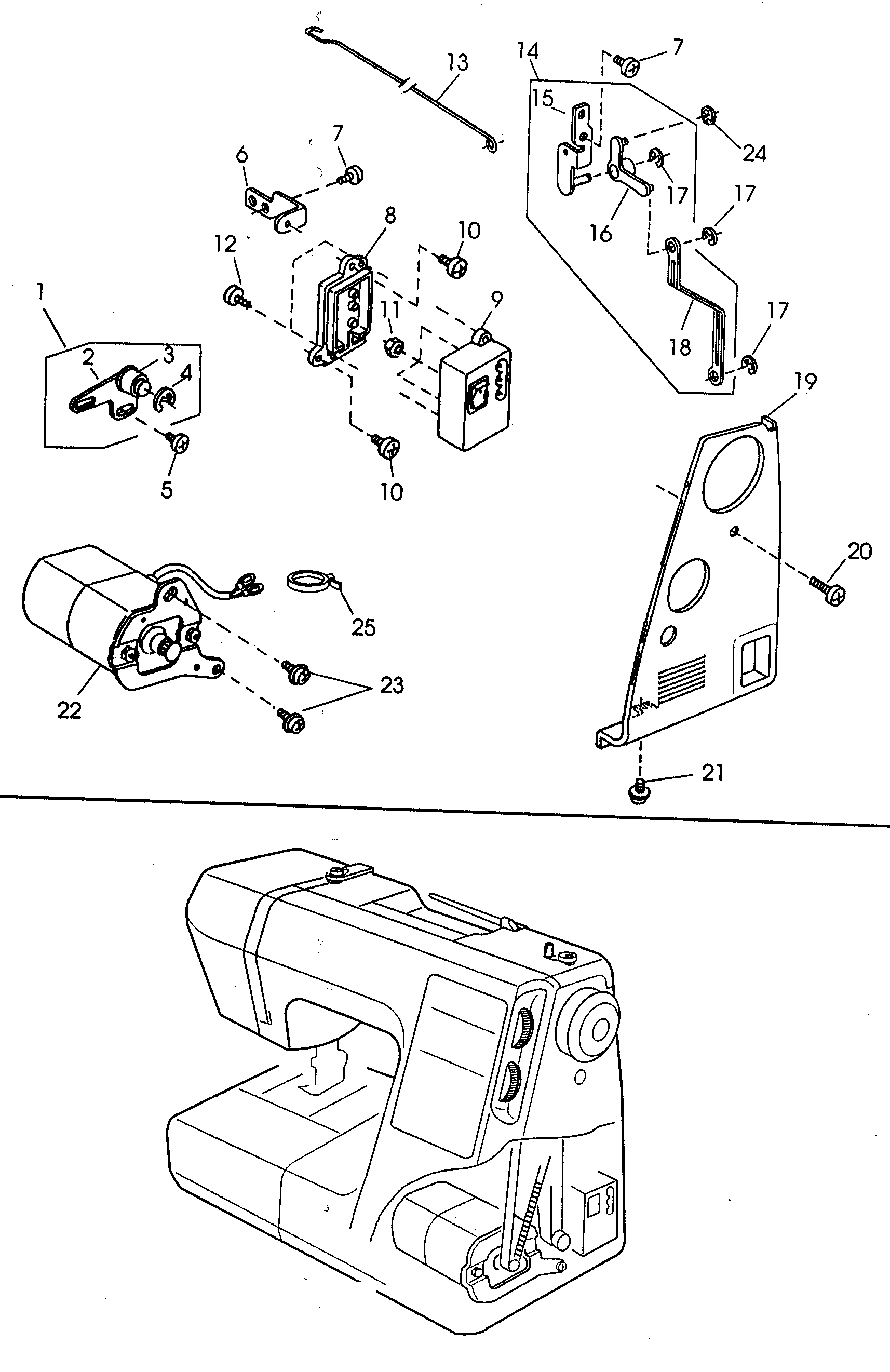 Motor assy