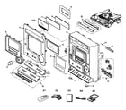 Panasonic SA-PM07P cabinet parts diagram
