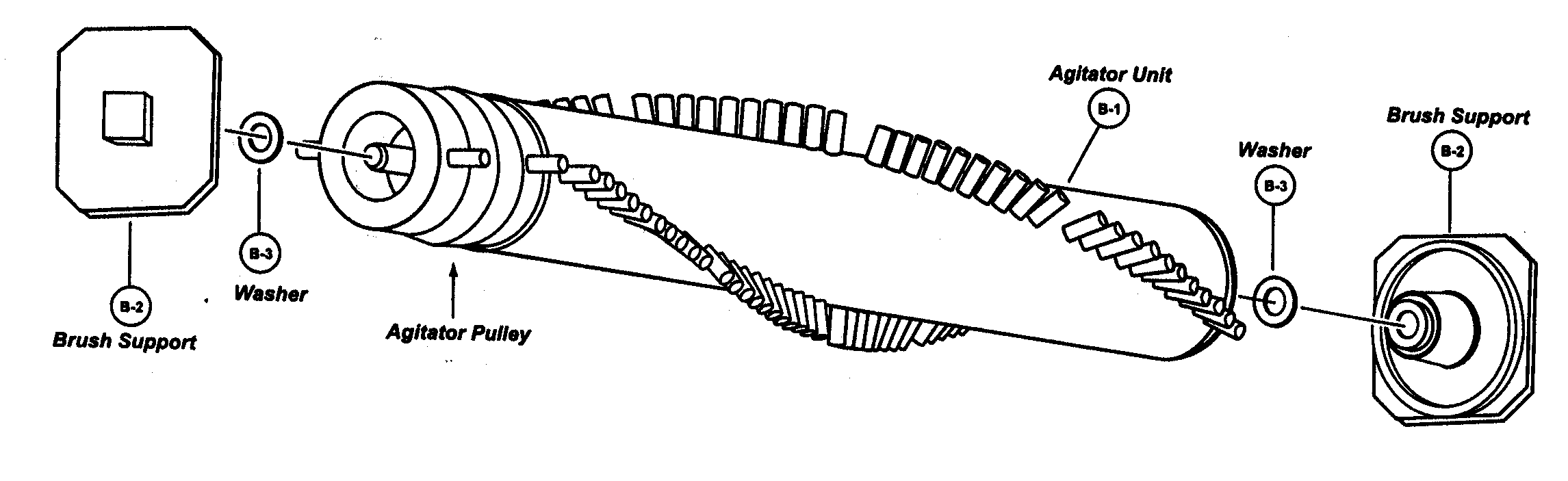 Agitator assy