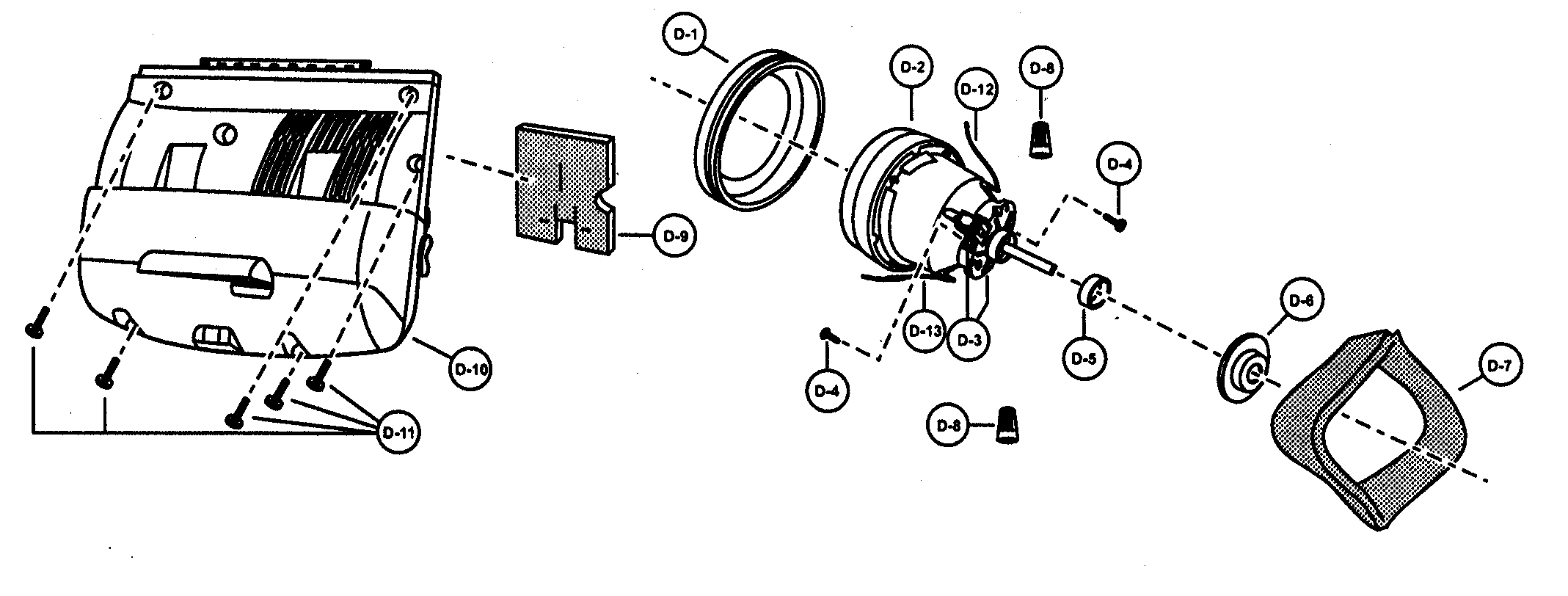 Motor case/motor
