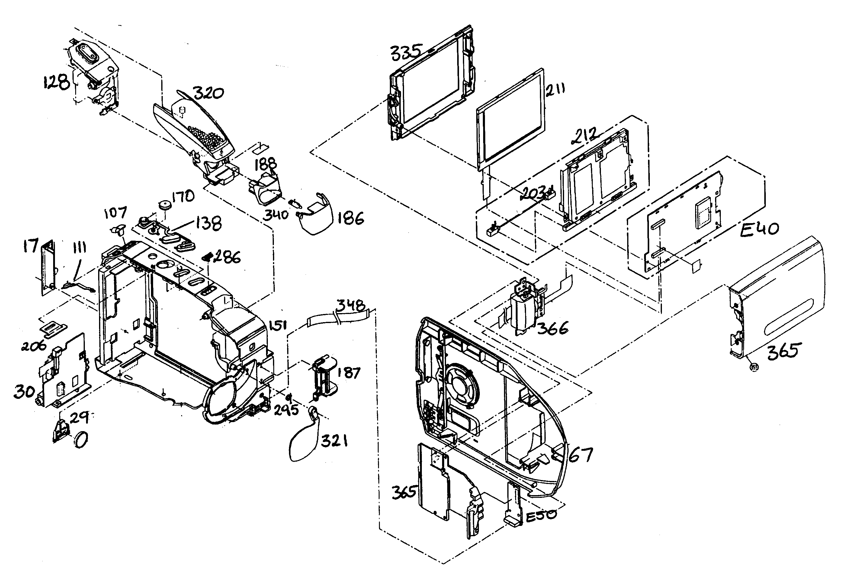 Cabinet parts right