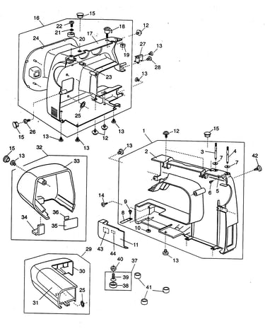 Outside cabinets