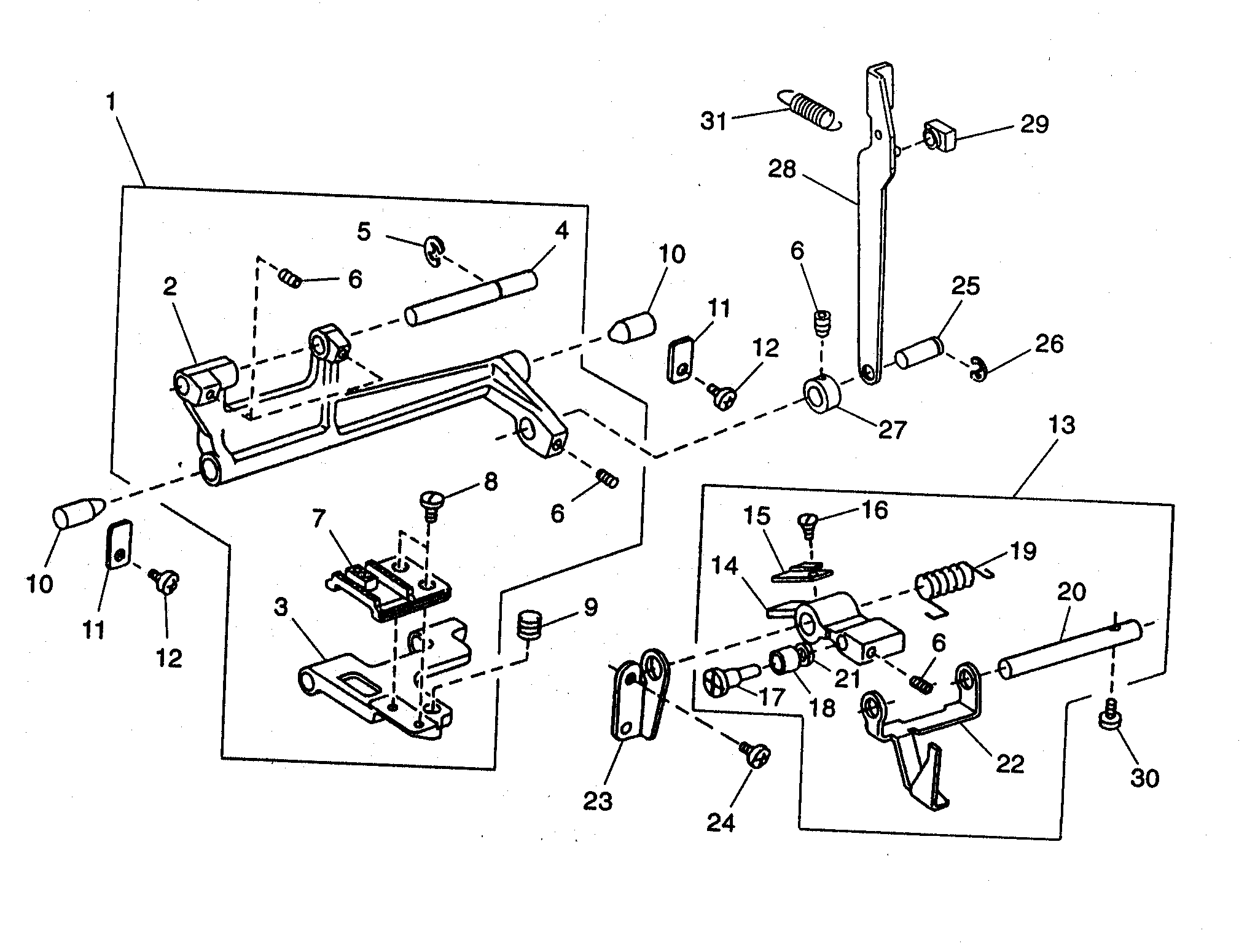 Feed shaft assy