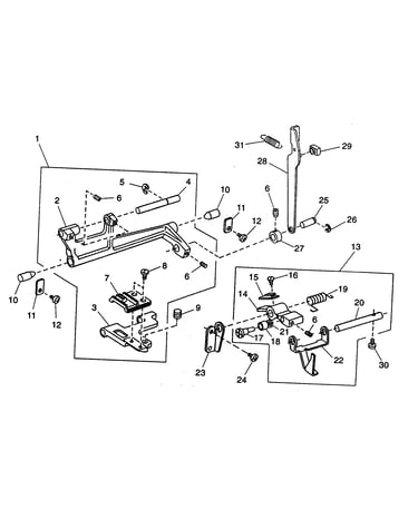 Feed shaft assy