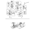 Kenmore 38516130200 bobbin assy diagram