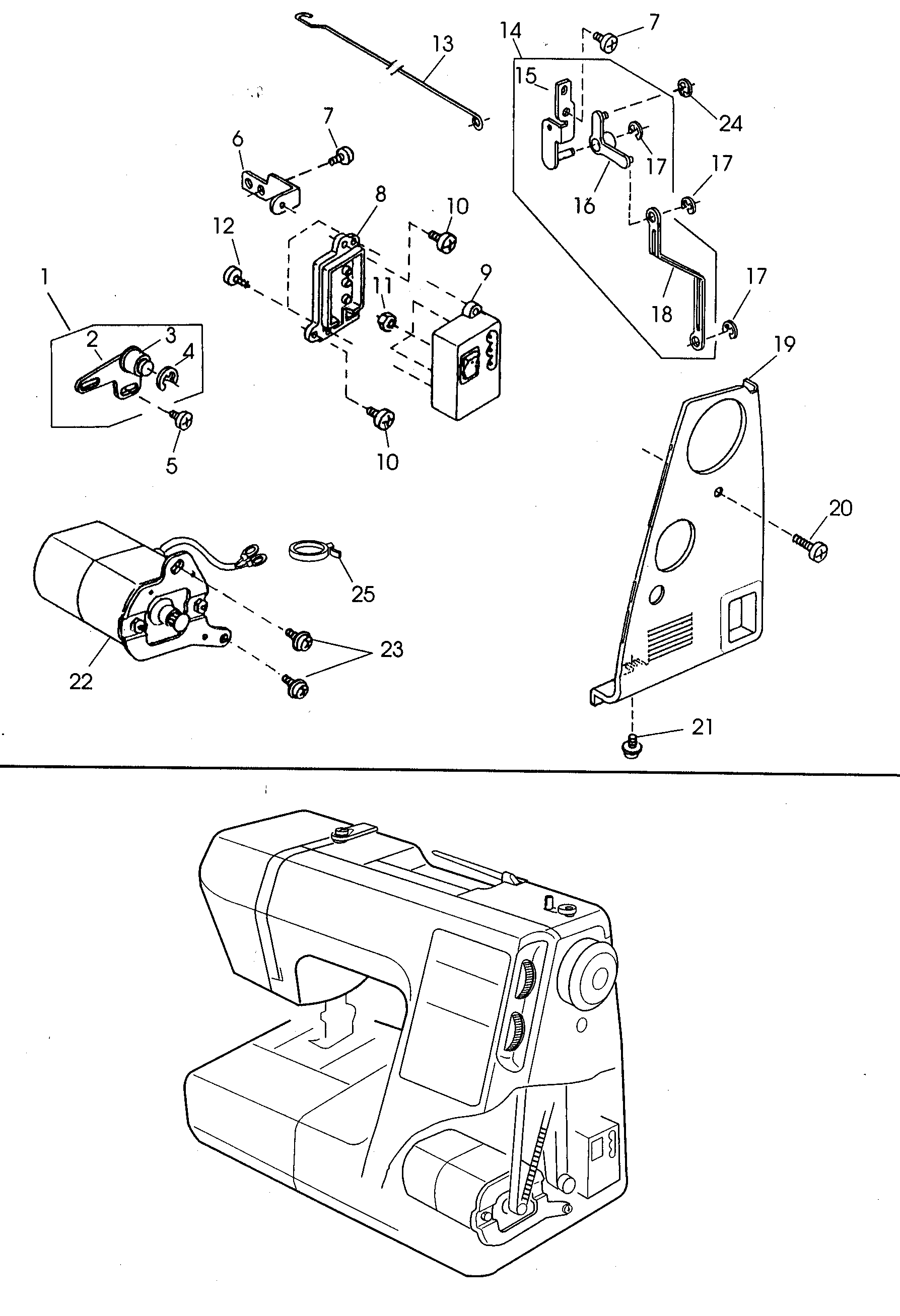 Motor assy