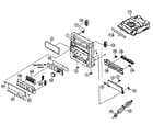 JVC NX-CDR7 cabinet parts diagram