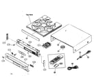 Yamaha DVD-C920 cabinet parts diagram