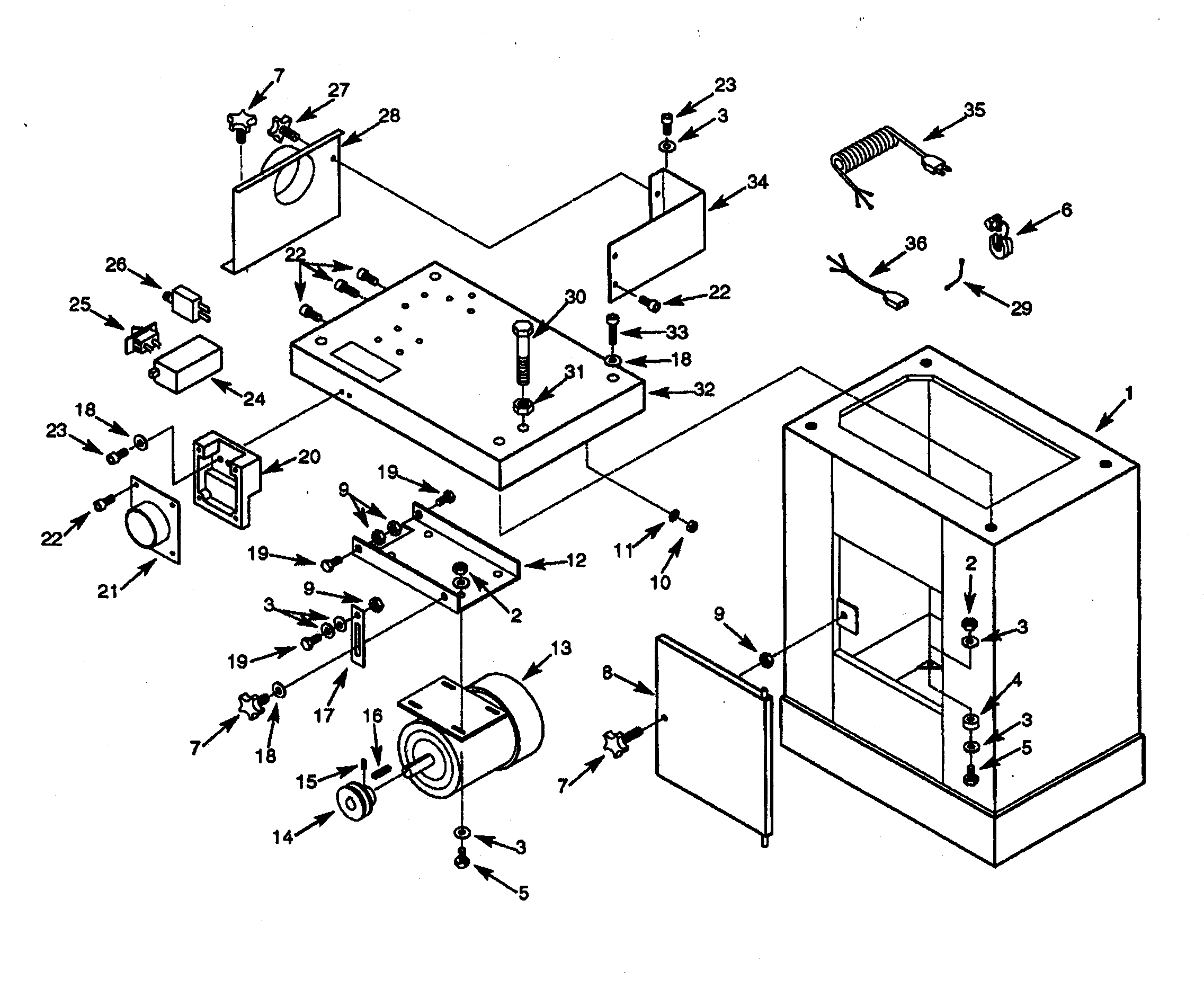Cabinet assy