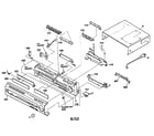 Sony HCD-C450 cabinet parts diagram