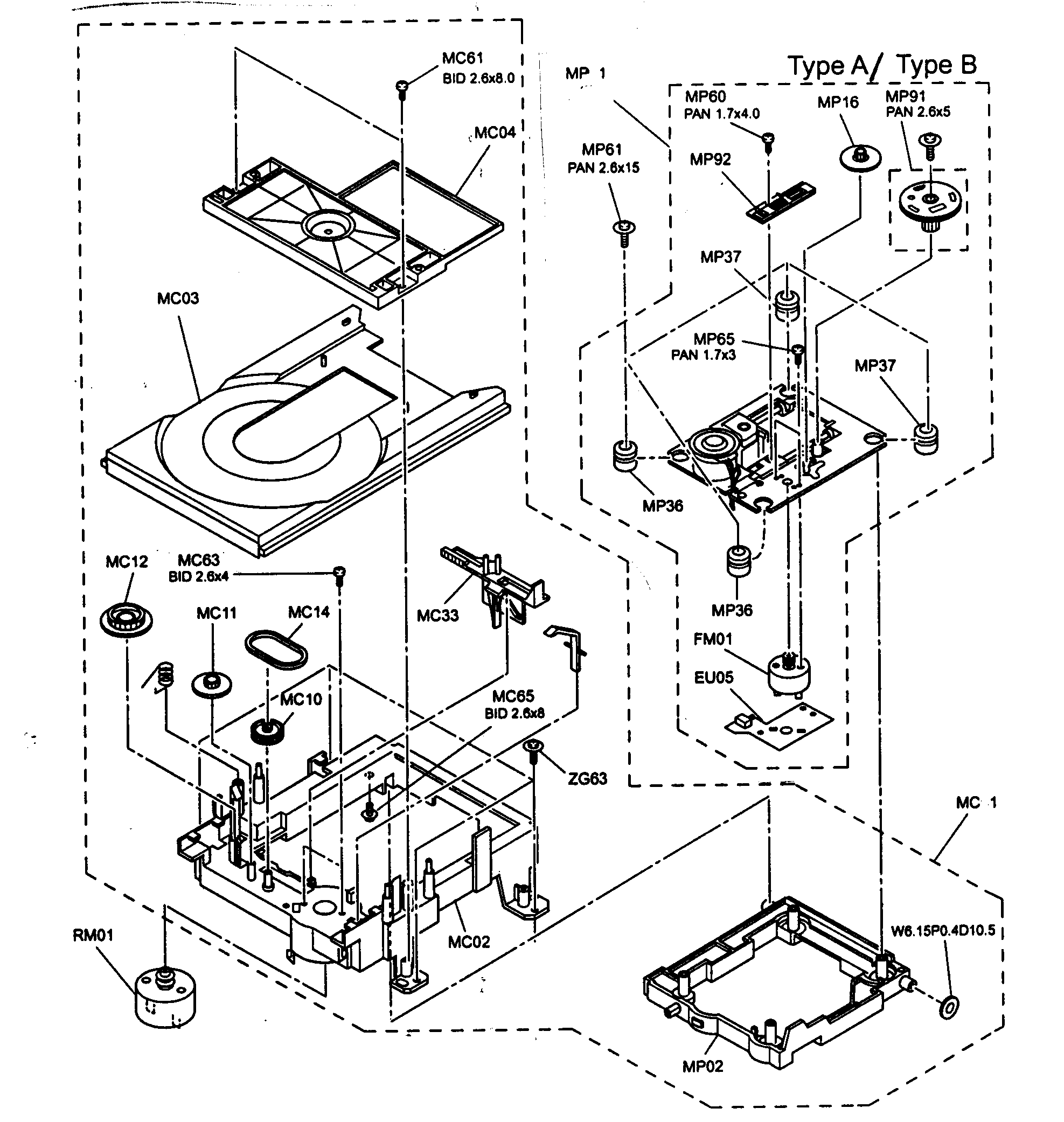 Cd mechanism