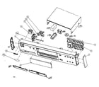 Magnavox DVDR985 cabinet parts diagram