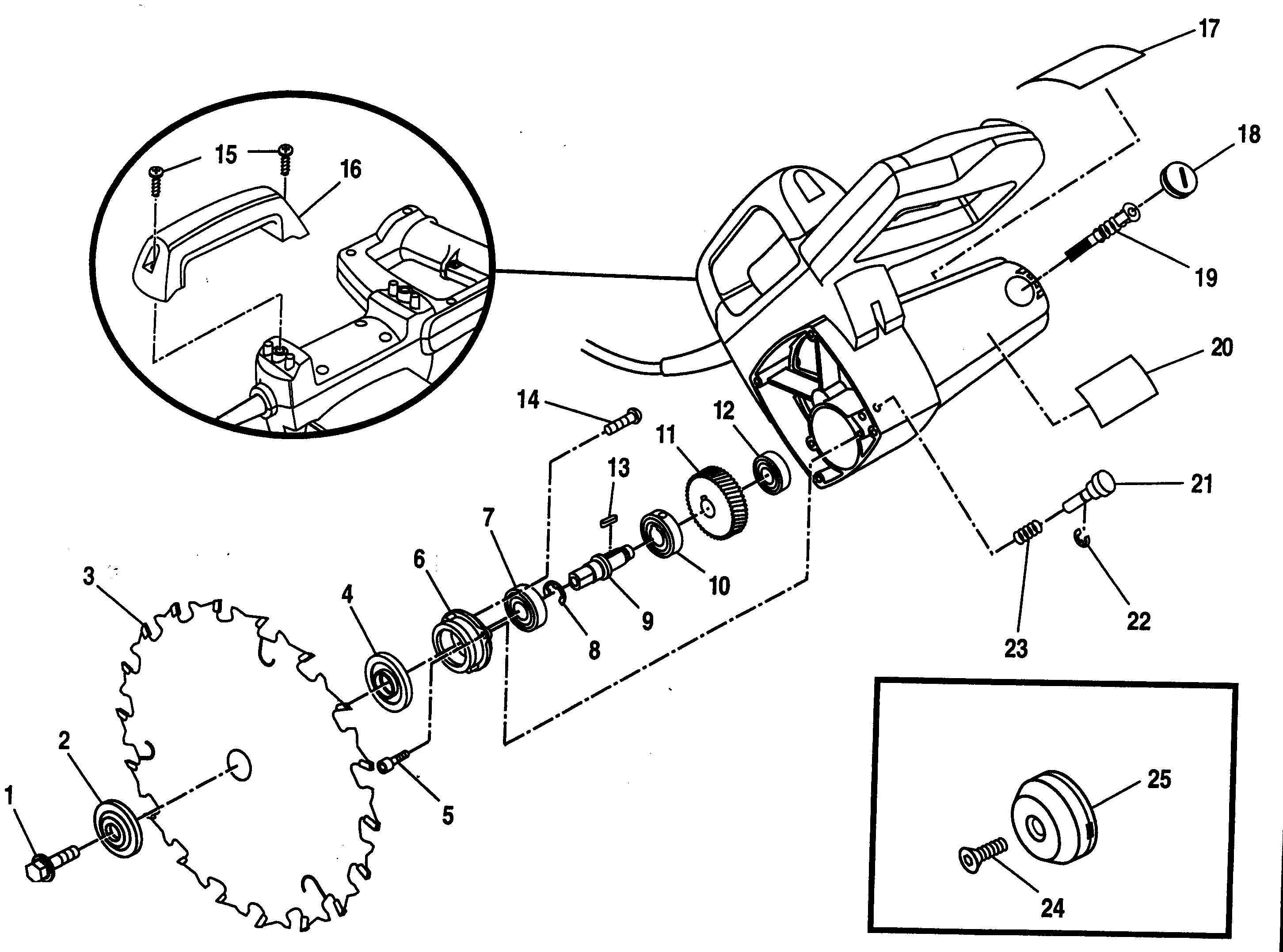 Blade assy