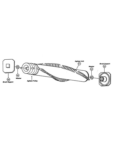 Agitator assy