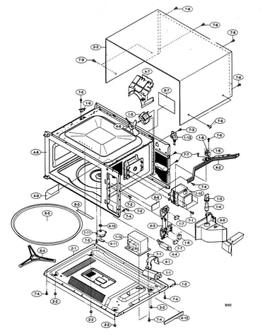 Oven/cabinet parts