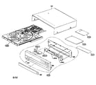 Harman Kardon DVD50 cabinet parts diagram